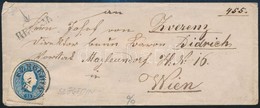 ~1861 15kr + 10kr Ajánlott Levélen / On Registered Cover 'SZEGEDIN' - Wien - Autres & Non Classés