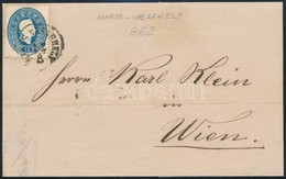 1862 15kr Szépen Centrált, Levélen / Well Centered, On Cover 'MAROSVÁSÁRHELY' - Wien - Autres & Non Classés