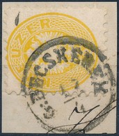 1864 2kr Sárga / Yellow 'G:BECSKEREK' - Other & Unclassified