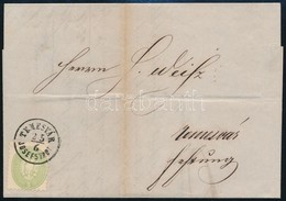 1865 3kr Helyi Levélen / On Local Cover 'TEMESVÁR JOSEFSTADT' - Other & Unclassified
