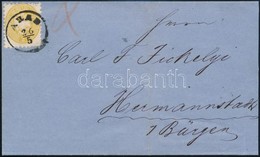 1866 2kr Levélen / On Cover 'ARAD' - Hermannstadt - Autres & Non Classés