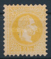 * 1867 2kr Sárga, Eredeti Gumi / Yellow With Original Gum. Certificate: Steiner - Other & Unclassified