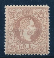 ** 1867 50kr Barna / Brown. Certificate: Steiner - Other & Unclassified