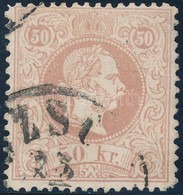 O 1867 50kr Rózsabarna / Rosebrown '(PO)ZSO(NY)' (180.000) Certificate: Zlatev - Altri & Non Classificati