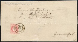 1868 5kr Levélen / On Cover 'GROSSSCHENK' - Sonstige & Ohne Zuordnung