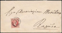 ~1868 5kr Levélen / On Cover 'ZENGG' - 'ZARA' - 'RAGUSA' - Autres & Non Classés