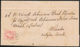 1868 5kr Levélen / On Cover 'ÉLESD' - Wárad - Autres & Non Classés