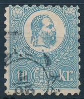 O 1871 Kőnyomat 10kr (26.500) / Mi 4a  (javított, Elvékonyodás / Thin Paper, Repaired) - Autres & Non Classés