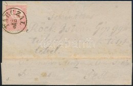 1871 Kőnyomat 5kr Levélen / On Cover 'TARCZAL' - Pest - Other & Unclassified