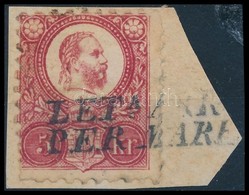 1871 Réznyomat 5kr Hajóposta Bélyegzéssel / Mi 10 With Sea Post Cancellation 'LETA ARRTA PER MARE' - Sonstige & Ohne Zuordnung