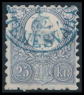 O 1871 Réznyomat 25kr Kék / Blue 'TEMESVÁR' - Otros & Sin Clasificación
