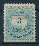 * 1874 3kr 11 1/2 Fogazással / Perforation - Sonstige & Ohne Zuordnung