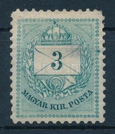 * 1874 3kr 11 1/2 Fogazással / Perforation - Other & Unclassified