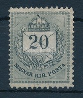 ** 1881 20kr 13-as Fogazással / Perforation 13 (150.000) - Otros & Sin Clasificación