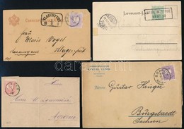 1875-1899 15 Db Levél, Levelezőlap, Szállítólevél / 15 Covers, Postcards Etc. - Other & Unclassified