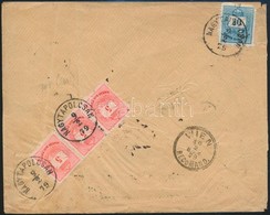 1879 3 X 5kr + 10kr Ajánlott Levélen / On Registered Cover 'NAGYTAPOLCSÁN' - Wien - Other & Unclassified