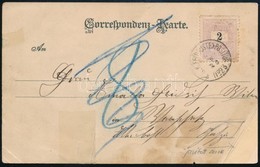 1899 Képeslap / Postcard 'K.u.k. FELDPOSTEXPOSITUR No.23.' (javított Sarok / Repaired Corner) - Sonstige & Ohne Zuordnung