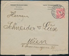 1899 5kr Levélen BUDAPEST-BRASSÓ 40 SZ. Vasúti Mozgóposta Bélyegzéssel / Cover With Railway Postmark - Autres & Non Classés