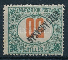 * 1919 Köztársaság Portó 50f Fordított értékszám és Felülnyomat (**30.000) / Postage Due Mi 51 With Inverted Numeral And - Other & Unclassified