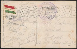 1915 Tábori Posta Képeslap / Field Postcard 'GYORSSEGÉLY-AUGUSZTA ALAP / AUGUSZTA HAJÓ BUDAPESTEN' - Altri & Non Classificati