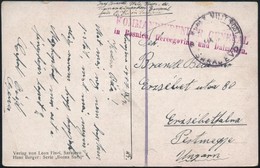1917Tábori Posta Képeslap / Field Postcard 'KOMMANDIERENDER GENERAL In Bosnien, Hercegovina Und Dalmatien + 'SARAJEVO' - Autres & Non Classés