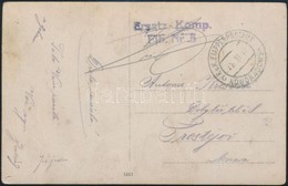 1917 Tábori Posta Képeslap / Field Postcard 'Ersatz-Komp. Fjb. Nr.5.' + 'EP NOWORADOMSK' - Otros & Sin Clasificación