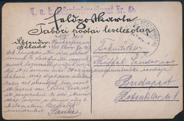 1917 Tábori Posta Képeslap / Field Postcard 'K.u.k. Infanterieregiment Nr.68' + 'TP 427 B' - Autres & Non Classés