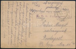 1918 Tábori Posta Képeslap / Field Postcard 'EP SPILIMBERGO B' - Autres & Non Classés