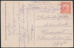 1919 Szécsény Tábori Posta Képeslap / Field Postcard 'MAGYAR NÉPKÖZTÁRSASÁG 1-SŐ VADÁSZEZRED II. ZÁSZLÓALJA' - Andere & Zonder Classificatie