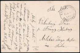 1914 Képeslap / Postcard 'K.u.k. KRIEGS-MARINE S.M.S. TEGETTHOFF' - Sonstige & Ohne Zuordnung