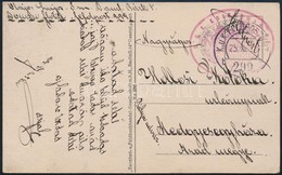 ~1918  Képeslap Haditengerészeti Postával / Postcard 'K.u.k. KRIEGSMARINE' +  'FP 299' - Altri & Non Classificati