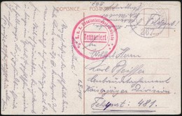 1918 Képeslap / Postcard 'K.u.k. Ubootsstationskommando' + 'EP 267' - Autres & Non Classés