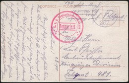 1918 Képeslap / Postcard 'K.u.k. Ubootsstationskommando' + 'EP 267' - Other & Unclassified