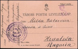 ~1916 Tábori Posta Levelezőlap / Field Postcard 'K.u.k. Kommando Des Kriegsgefangenenlagers In Boldogasszony' - Other & Unclassified