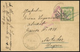 1918 Díjjegyes Hadifogoly Levelezőlap / PS-POW Card - Other & Unclassified