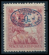 * Debrecen I. 1919 Hadisegély 40f Fordított Felülnyomással / Mi 13 Inverted Overprint. Signed: Bodor - Autres & Non Classés