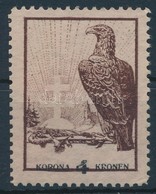(*) Nyugat-Magyarország IX. 1921 4K Elcsúszott értékszámmal / Mi XV Signed: Bodor - Sonstige & Ohne Zuordnung