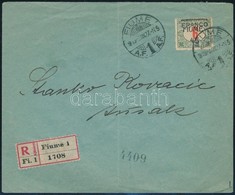 1919 Ajánlott Levél / Registered Cover 'FIUME' - Susak. Signed: Bodor - Sonstige & Ohne Zuordnung