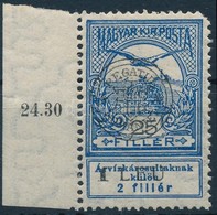 ** 1919 Árvíz 25f (18.000) / Mi 12 I. Signed: Bodor - Otros & Sin Clasificación