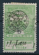 * 1919 Árvíz 5f Dupla és Elcsúszott Felülnyomással / Mi 4 II. With Double And Shifted Overprint. Signed: Bodor (sarokhib - Other & Unclassified