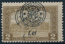 (*) 1919 Parlament 2K Dupla Felülnyomással / Mi 41 II. With Double Overprint. Signed: Bodor - Sonstige & Ohne Zuordnung