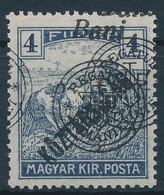 * 1919 Arató/Köztársaság 4f Dupla Felülnyomással / Mi 52 II With Double Overprint. Signed: Bodor - Other & Unclassified