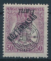 * 1919 Zita/Köztársaság 50f Fordított Felülnyomással / Mi 64 II With Inverted Overprint. Signed: Bodor - Sonstige & Ohne Zuordnung