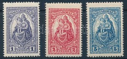 ** 1926 Keskeny Madonna Sor (30.000) / Mi 427-429 - Autres & Non Classés