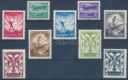 ** 1933 Repülő II. Sor (70.000) / Mi 502-510 - Autres & Non Classés