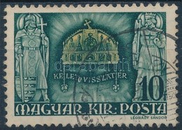 O 1940 Kelet Visszatér 'KELETU' Tévnyomattal (30.000) / Mi 638 With Plate Variety - Other & Unclassified