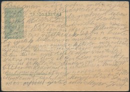 1944 Futott Díjjegyes Levelezőlap Teljes Gépszínátnyomattal / PS-card With Machine Offset - Autres & Non Classés