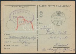 1940 Tábori Posta Levelezőlap / Field Postcard ' M.KIR. 201/6 KLGS. MU. SZÁZAD' + 'TP 35' (hajtott / Folded) - Altri & Non Classificati