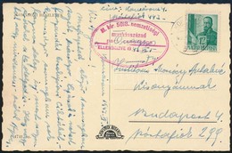1943 Képeslap / Postcard ,,M. Kir. 5018. Nemzetiségi Munkásszázad Parancsnoksága' - Other & Unclassified