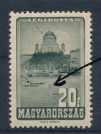 ** 1947 Repülő 20f 'csónak' Tévnyomat / Mi 964 With Plate Variety - Autres & Non Classés